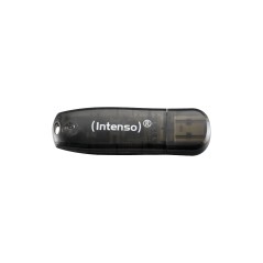 "Intenso 16GB USB 2.0 Flash Drive - Black | Reliable & Durable Storage Solution"